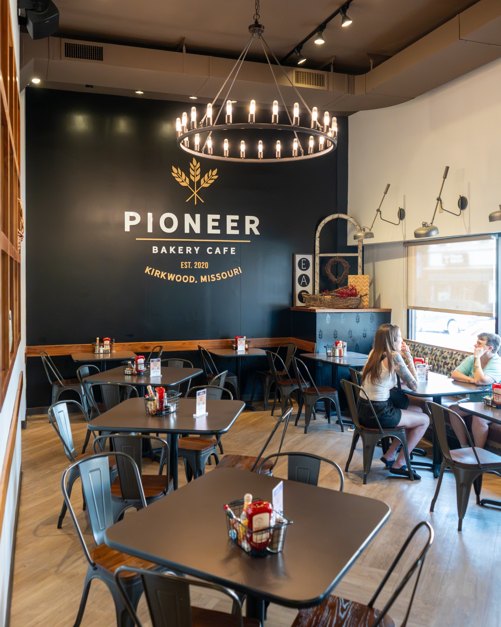 Dining room at The Pioneer Bakery Cafe